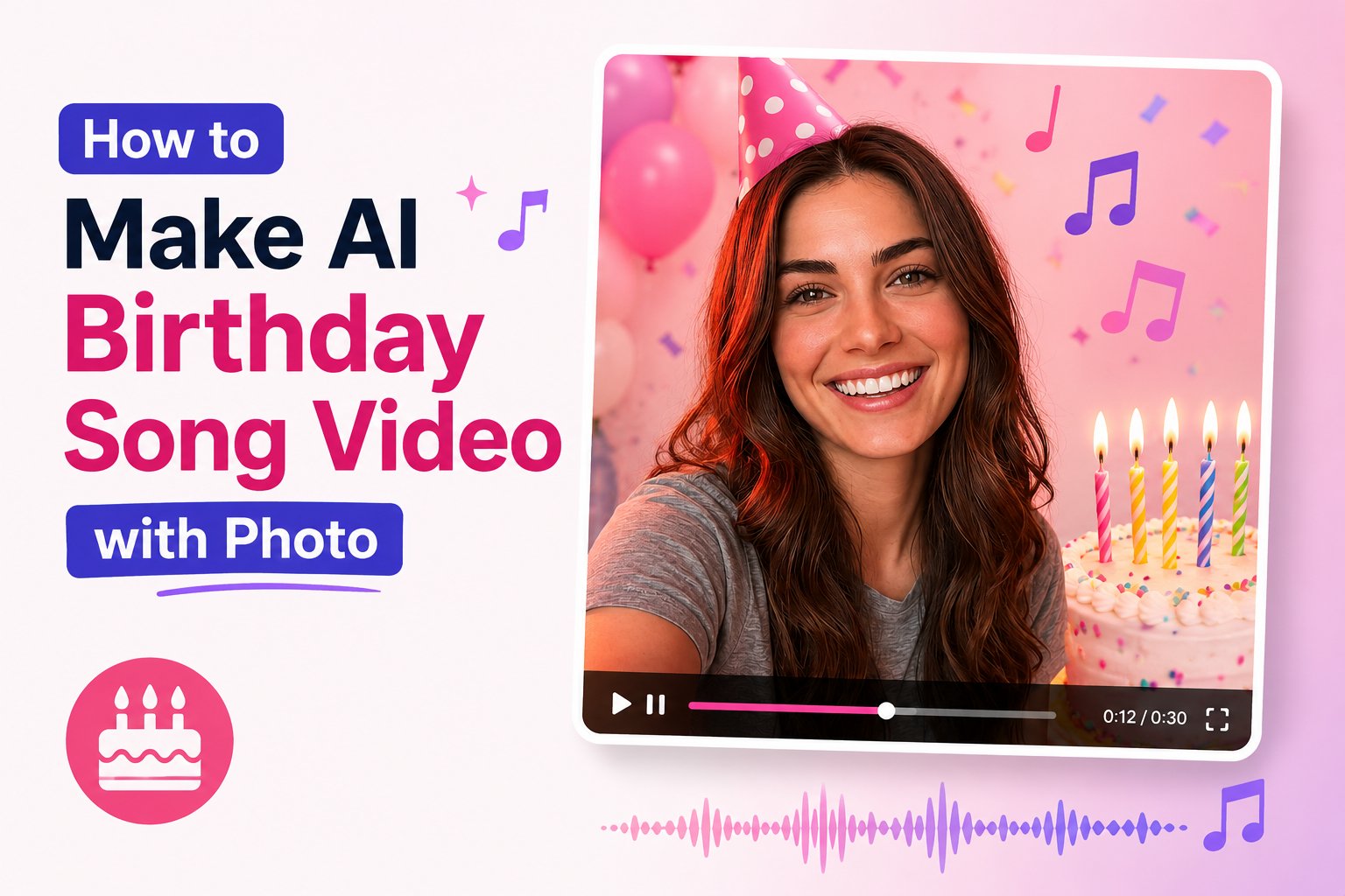 How to Make AI Birthday Song Video with Photo