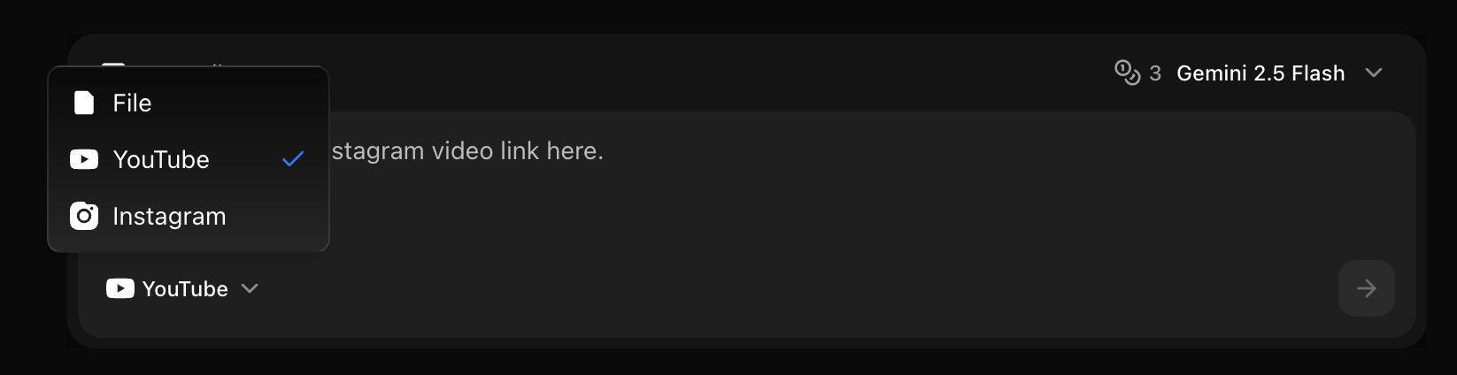 Select Link Type