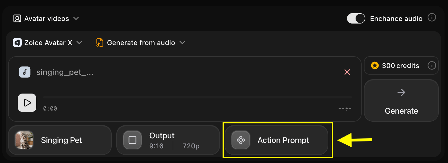 Action Prompt