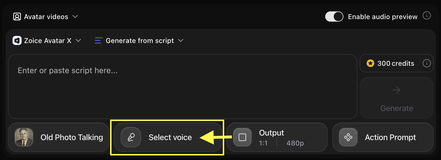 Select Voice