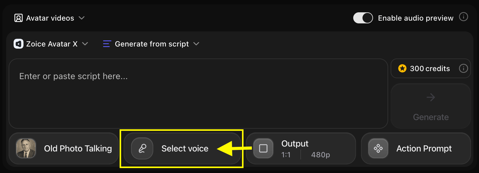 Select Voice