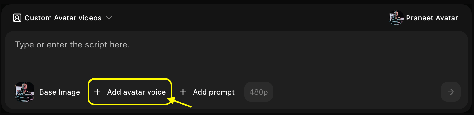 Add Voice