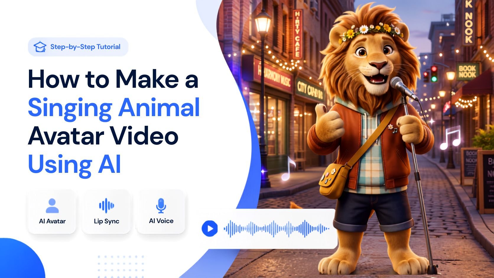 How to Make a Singing Animal Avatar Video Using AI