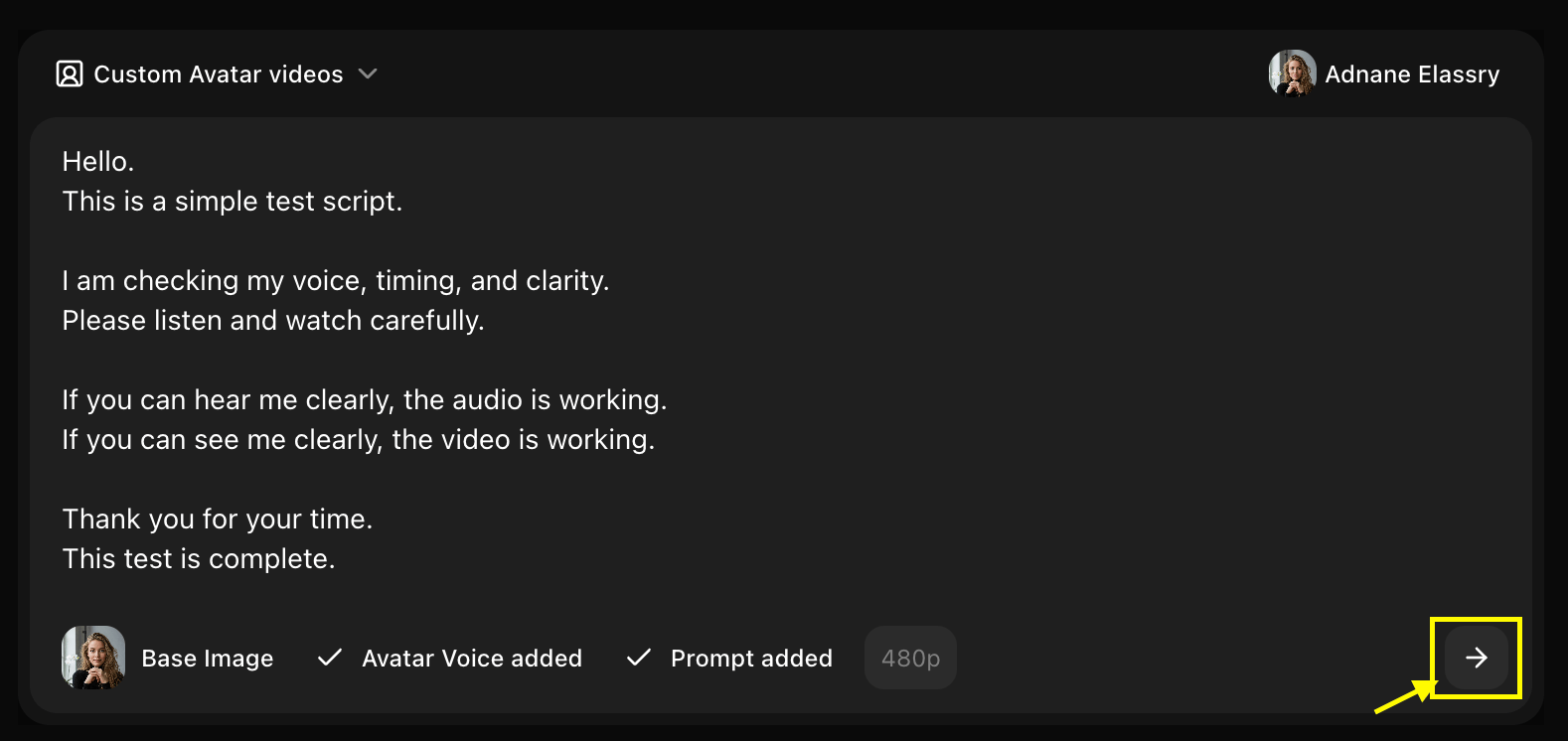 Generate Video
