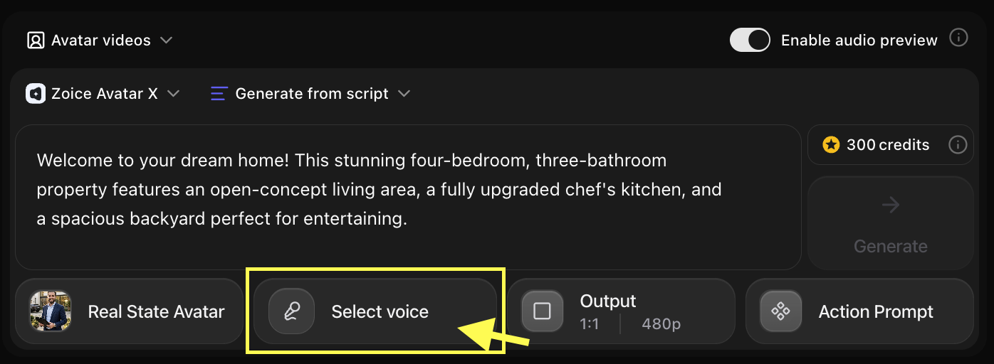 Select Voice
