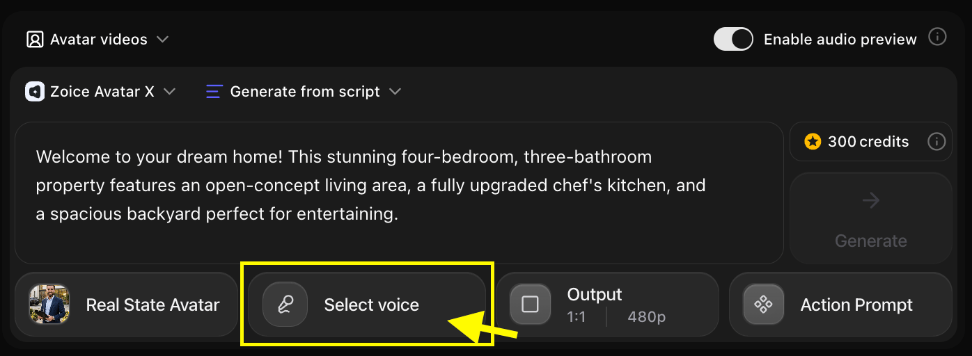Select Voice