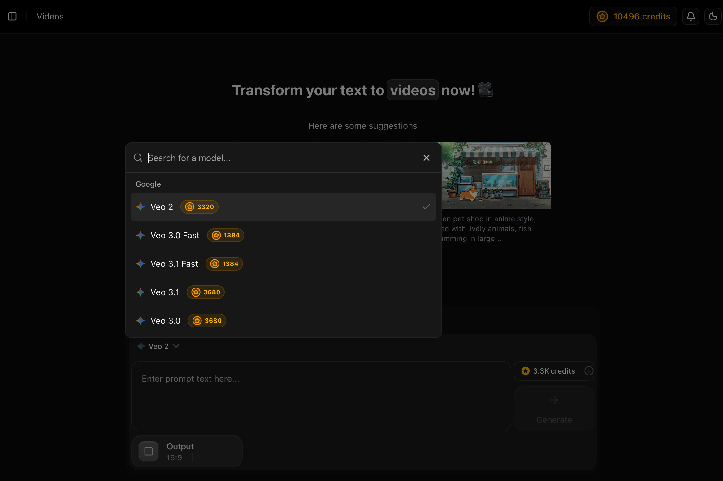 Select AI Model