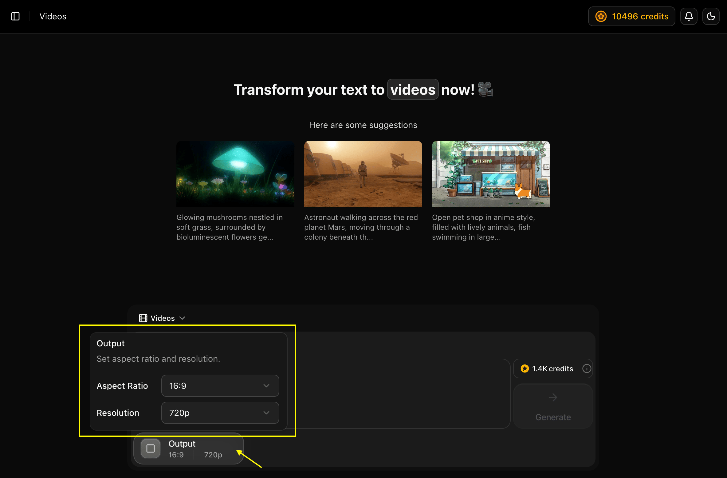 Generate Video
