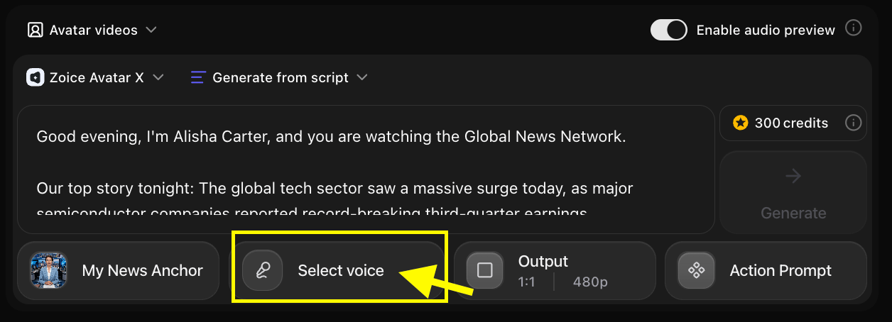 Select Voice