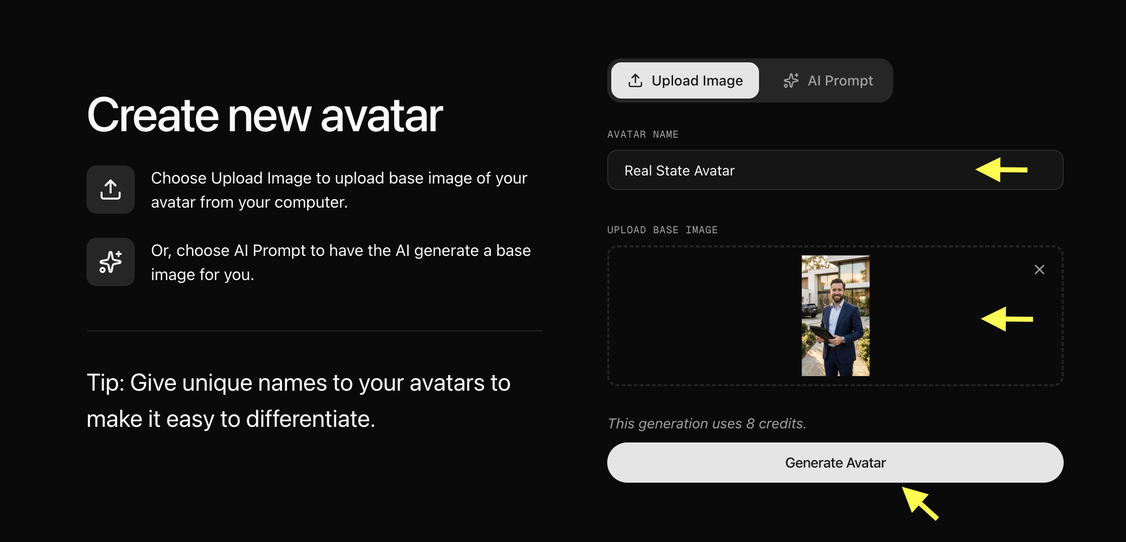 Generate Avatar