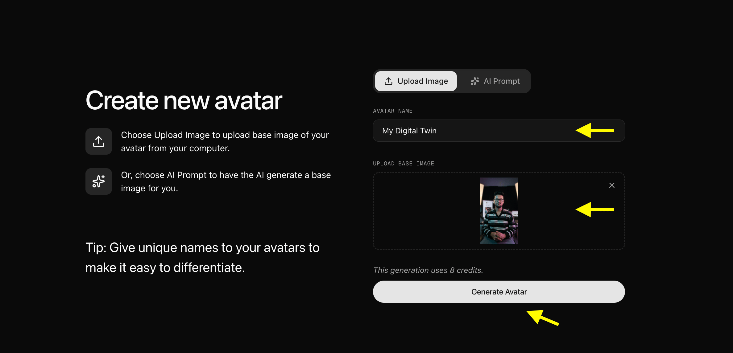 Generate Avatar