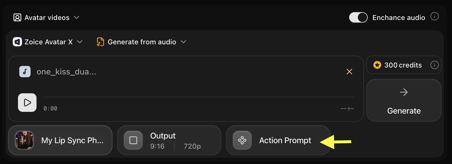 Action Prompt