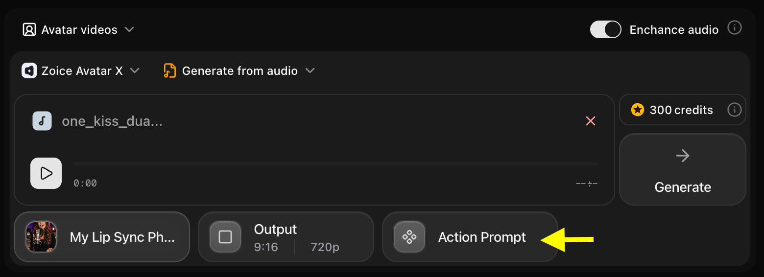 Action Prompt