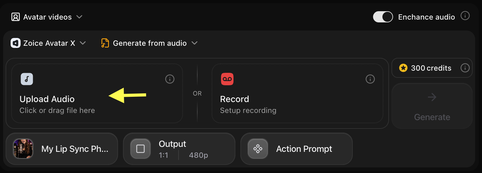 Upload Song