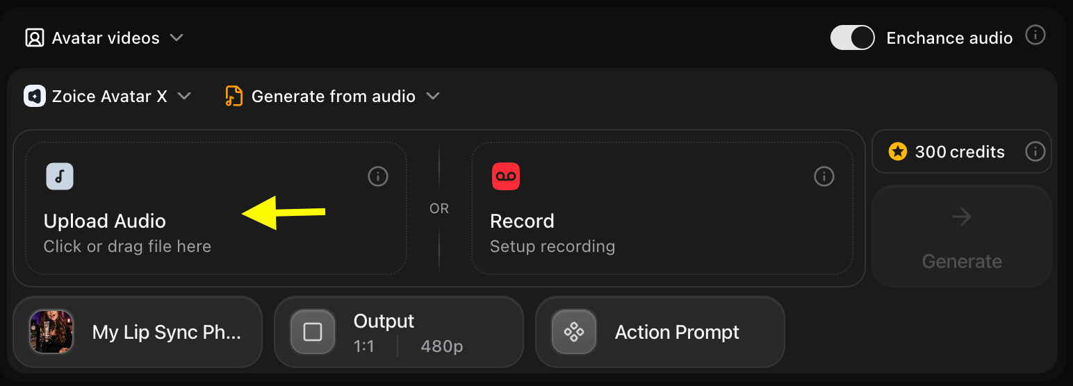 Upload Song