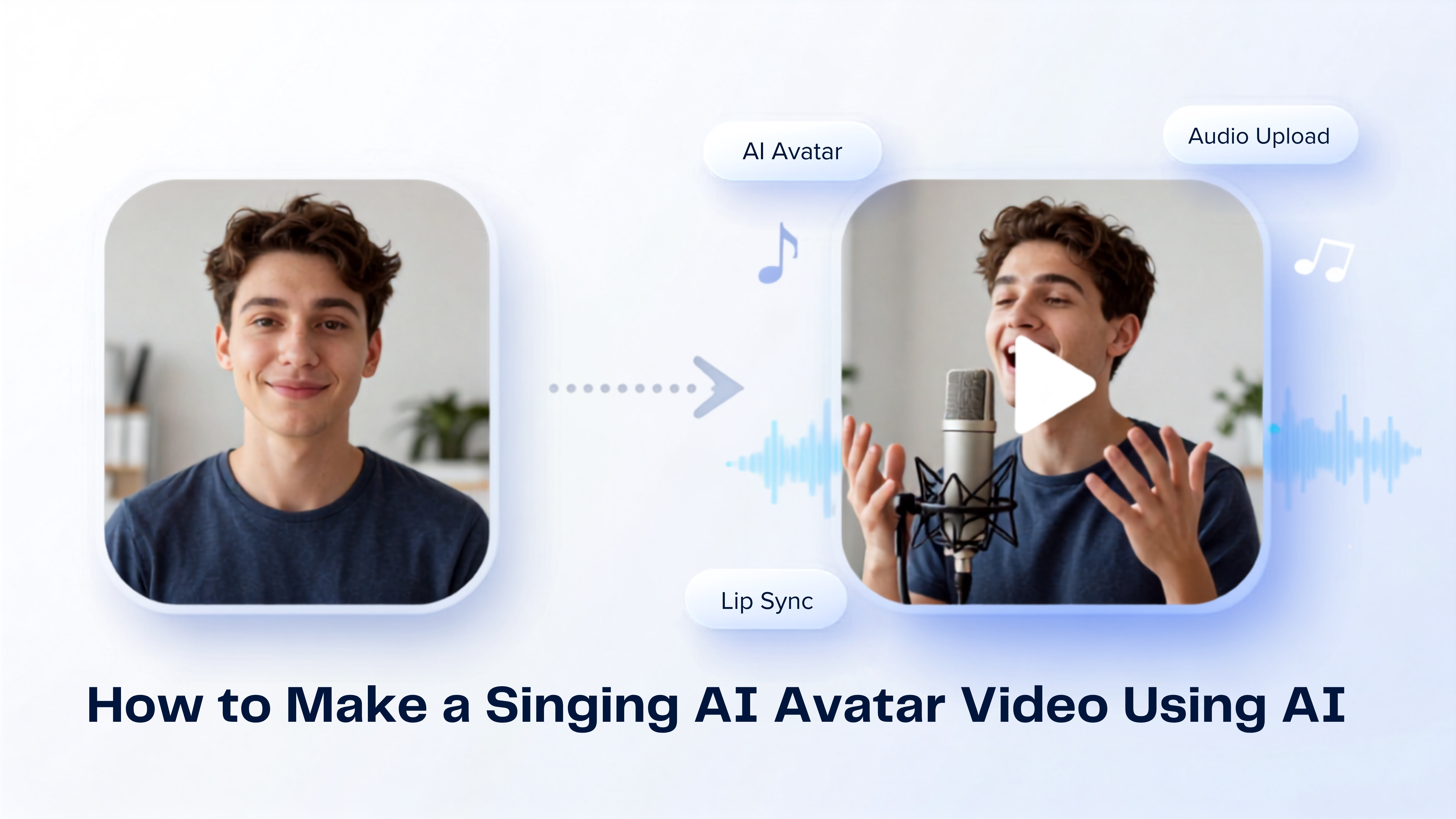 How to Make a Singing AI Avatar Video Using AI