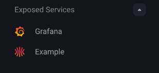 Exposed services