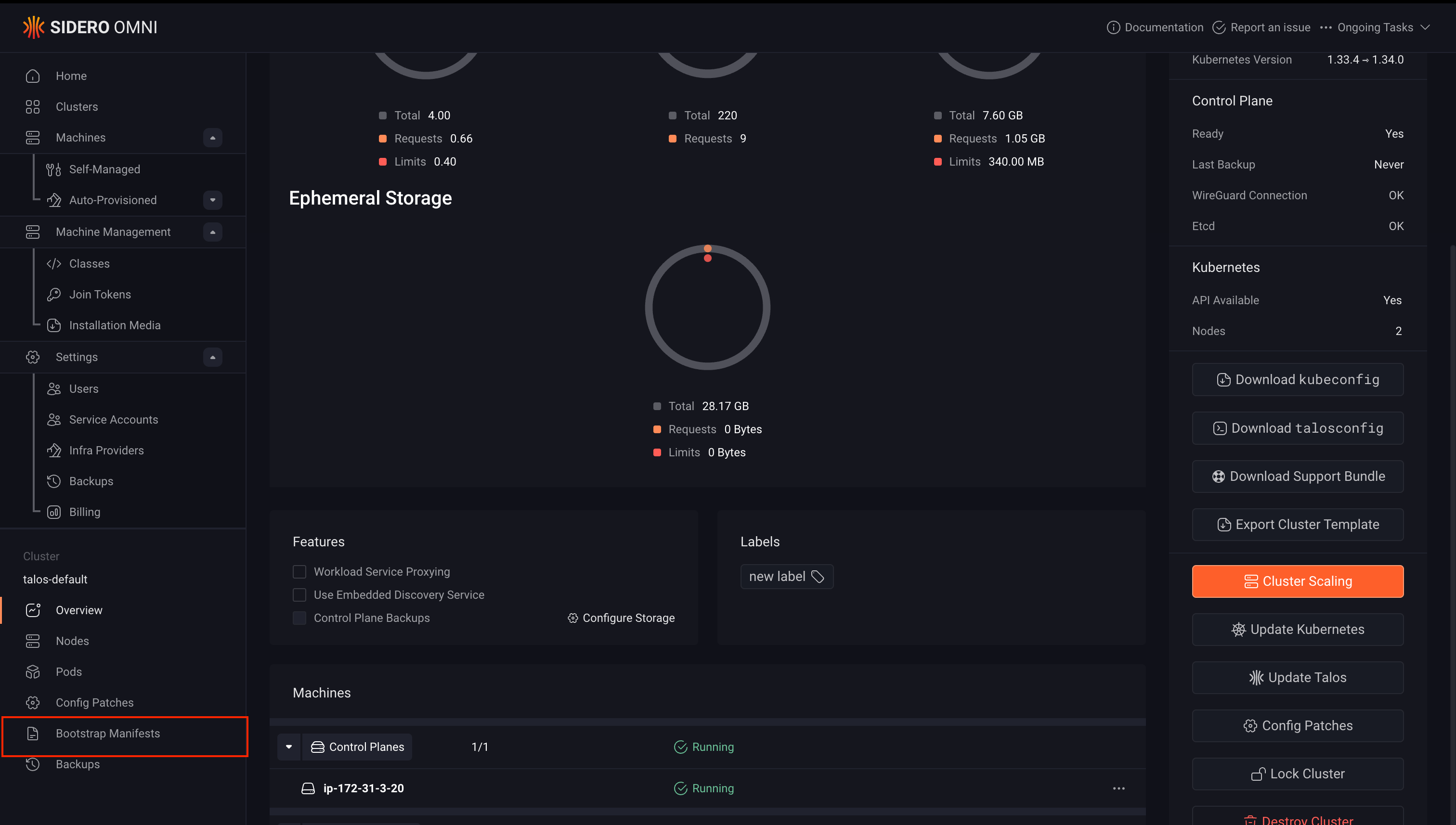 Bootstrap Manifest