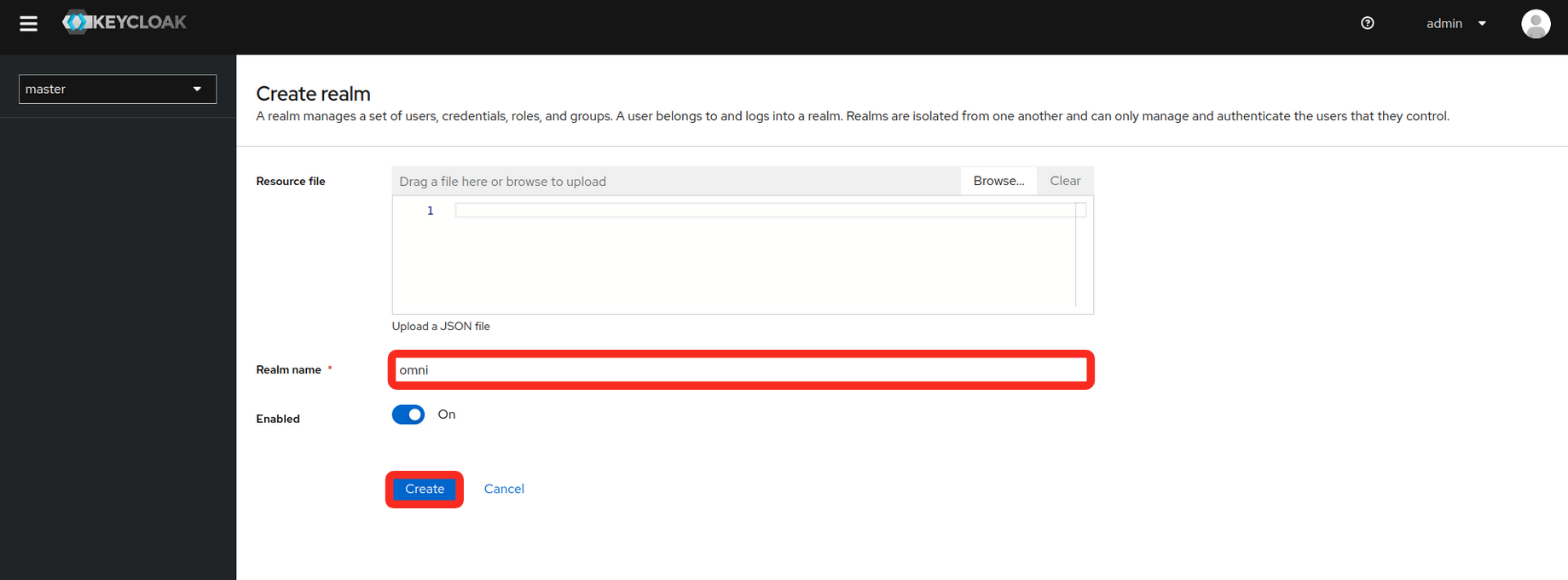 Configure Keycloak for Omni - Sidero Documentation