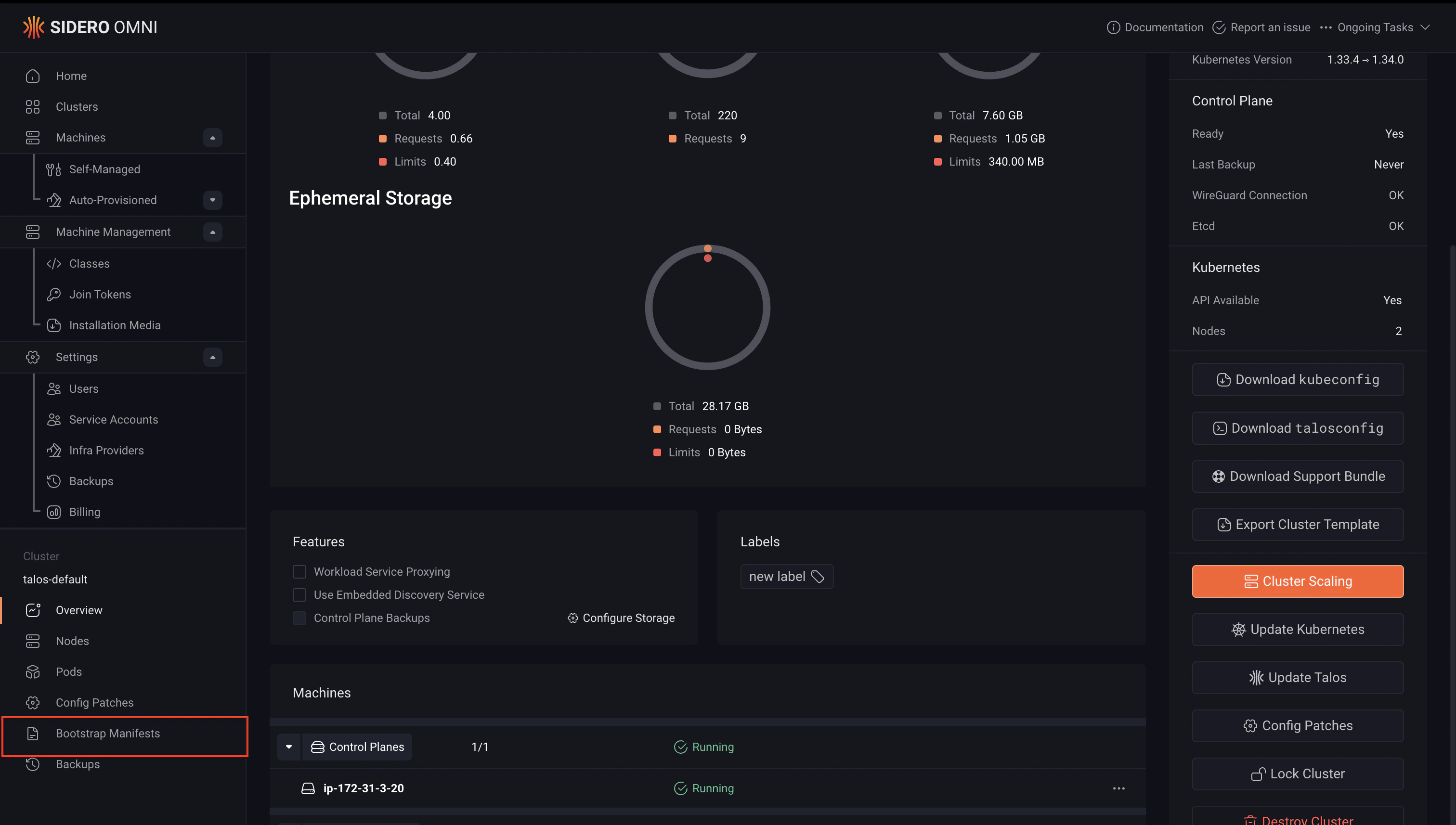Bootstrap Manifest
