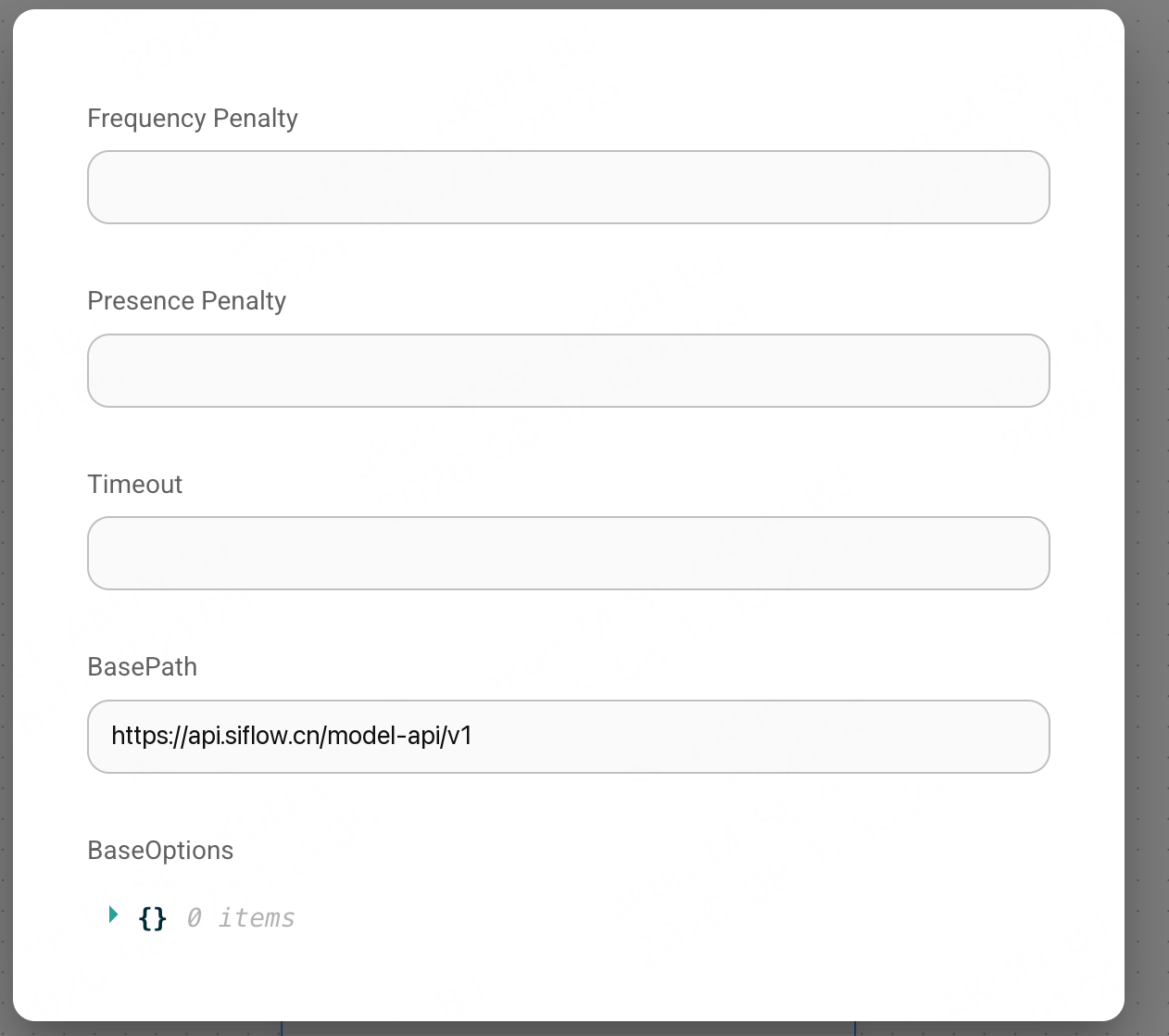 Flowise 中配置 ChatOpenAI Custom 节点的算秩 BasePath
