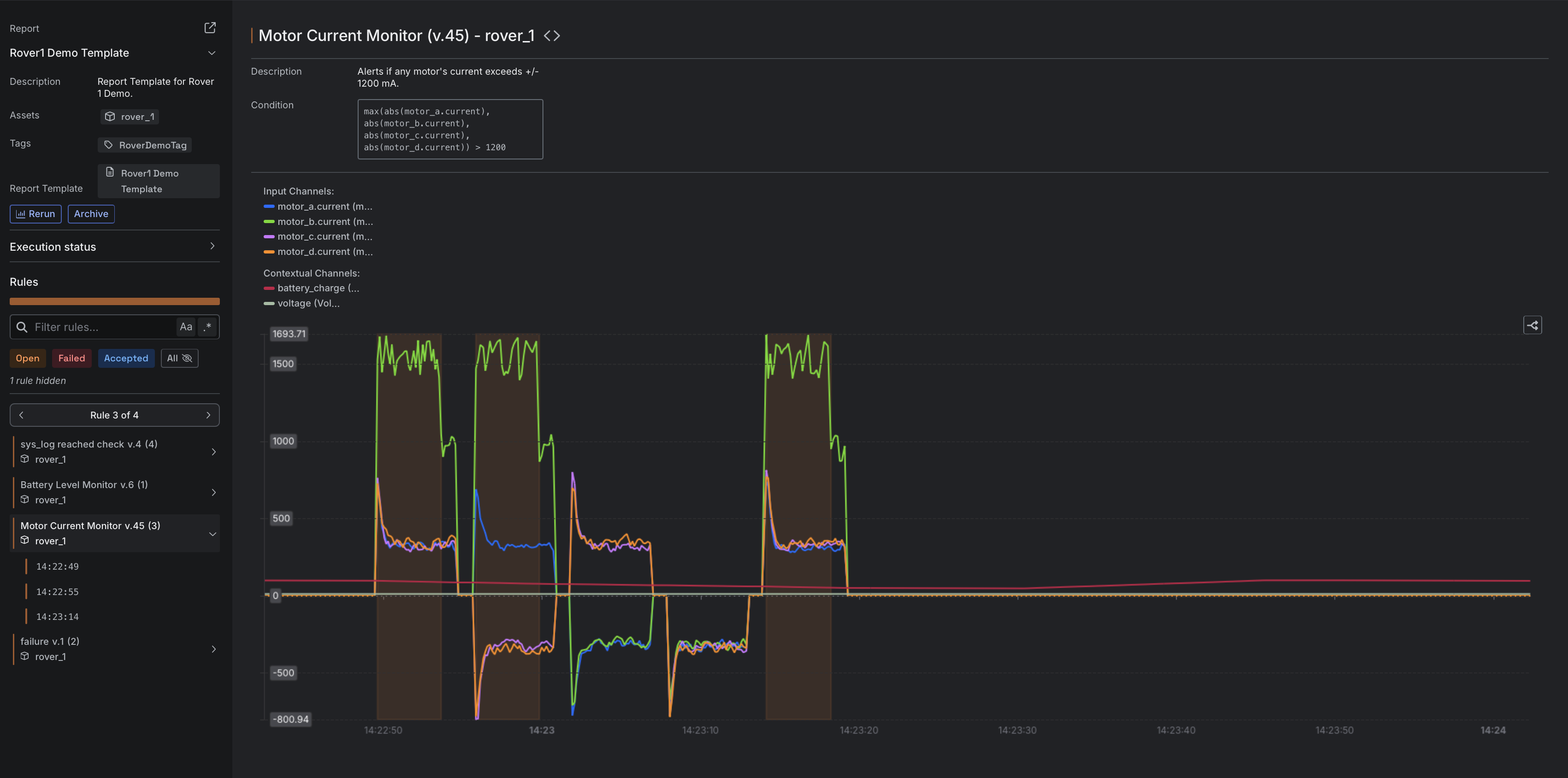 Merge charts