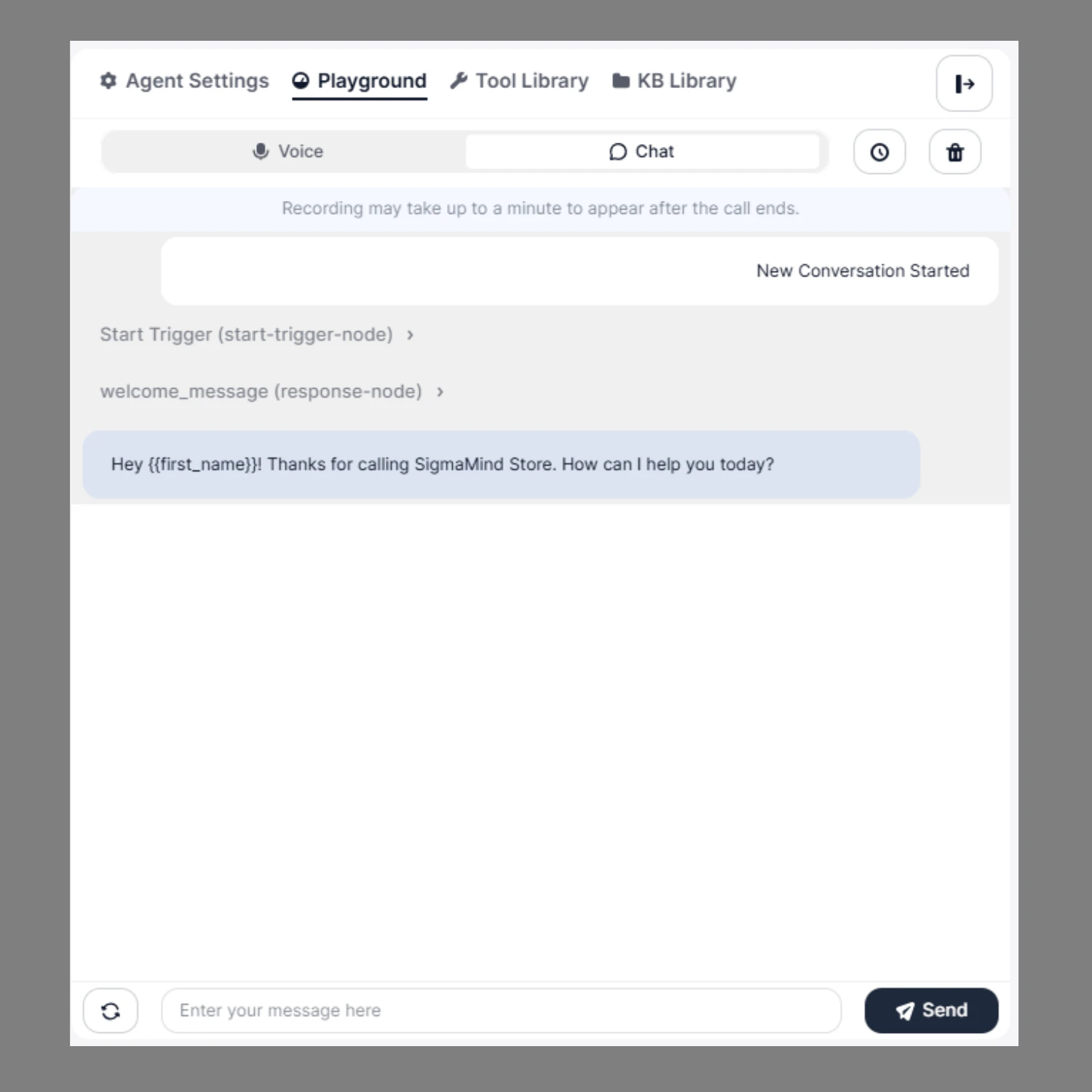 Testchat