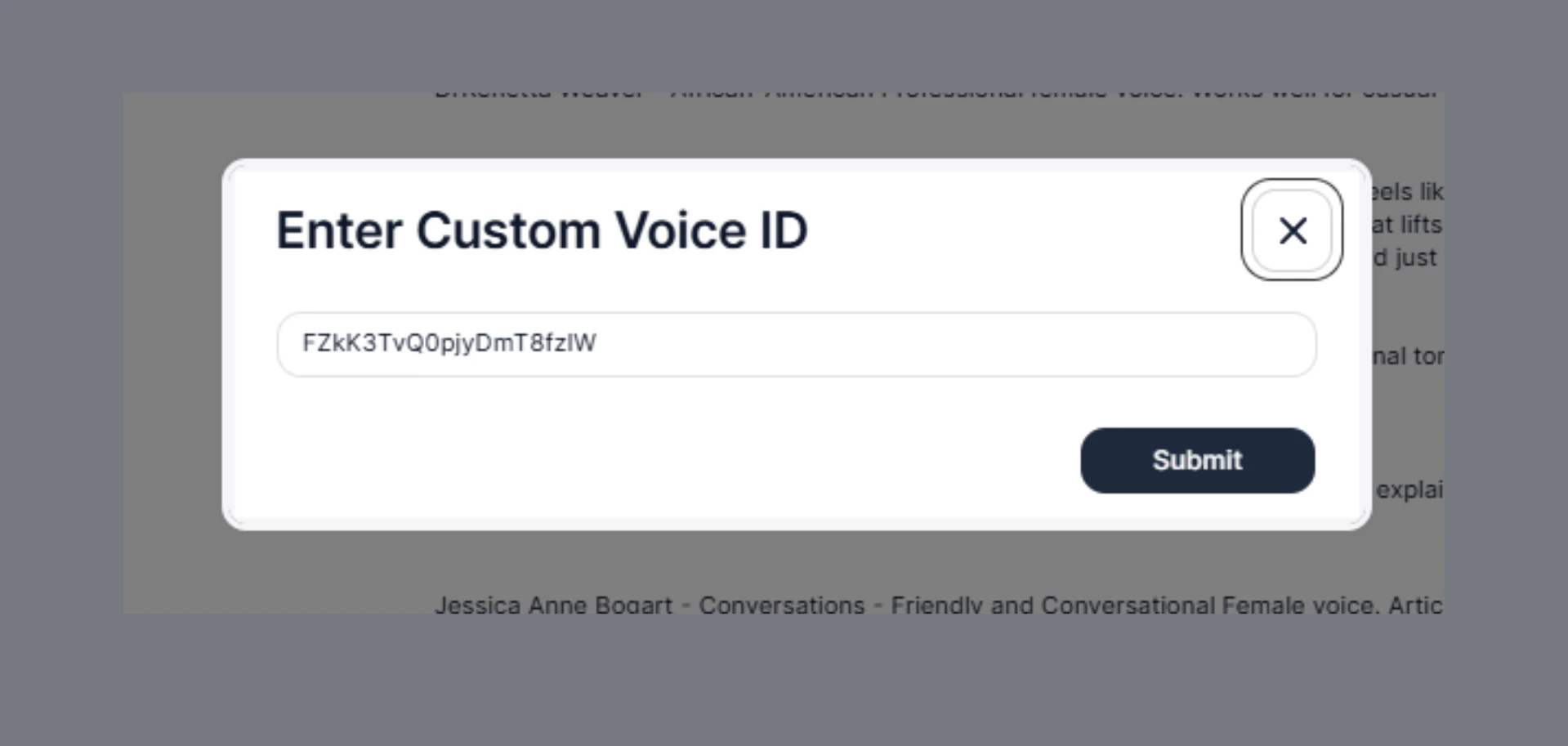 Customvoice