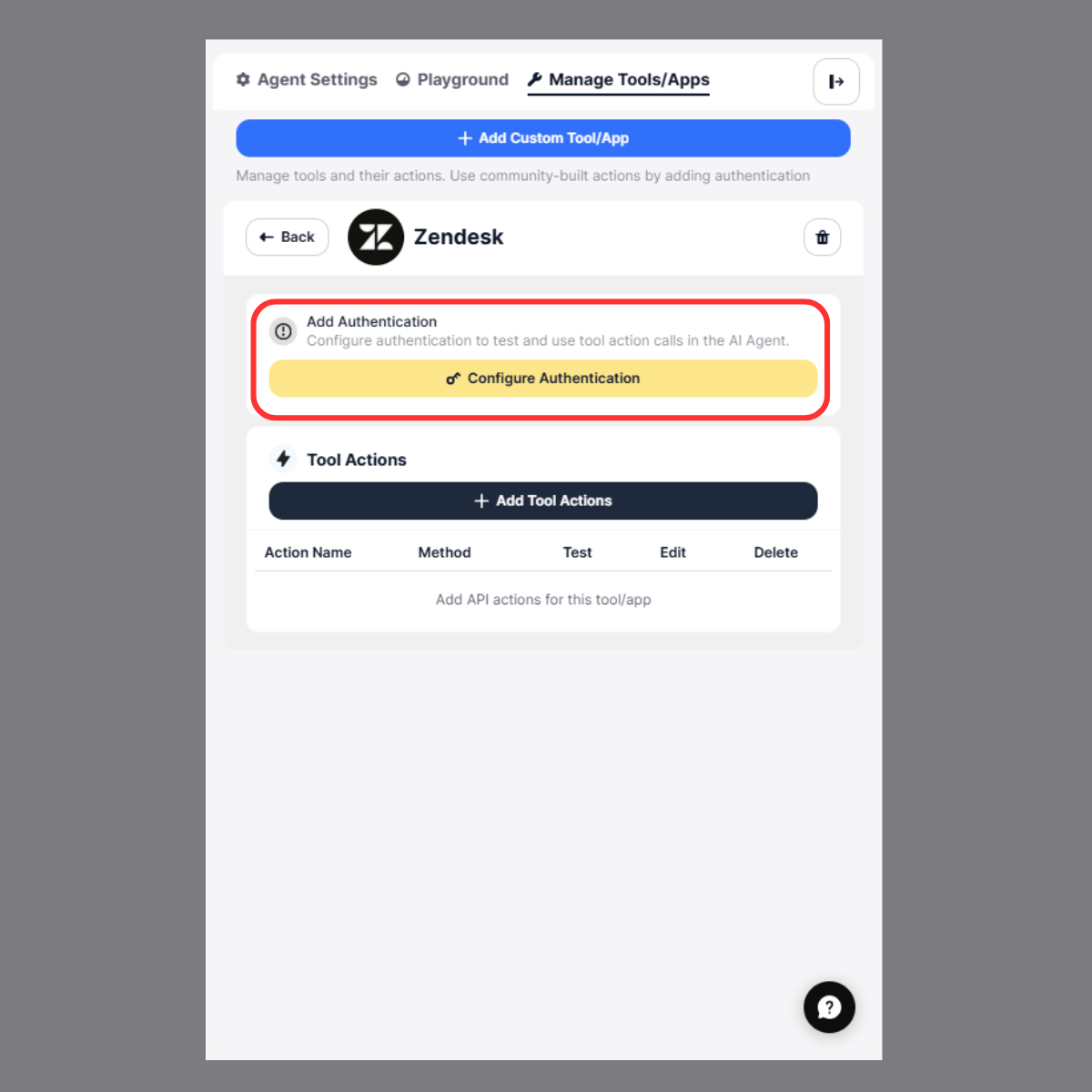 Configure Authentication