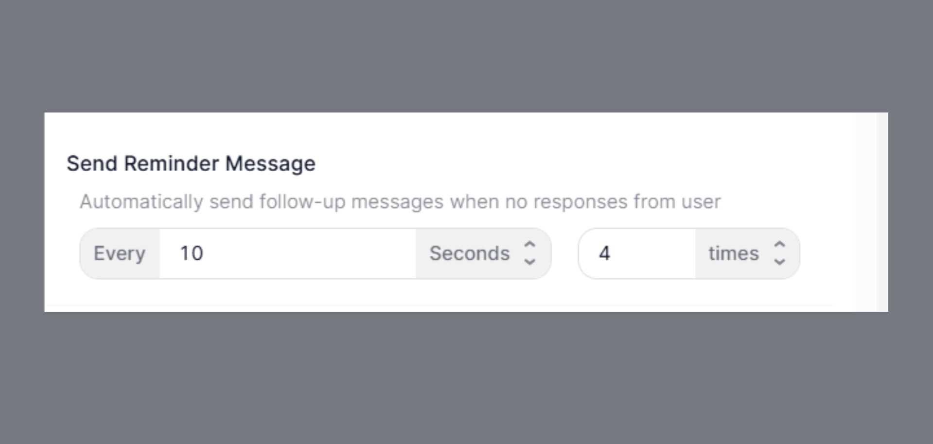 Sendreminder