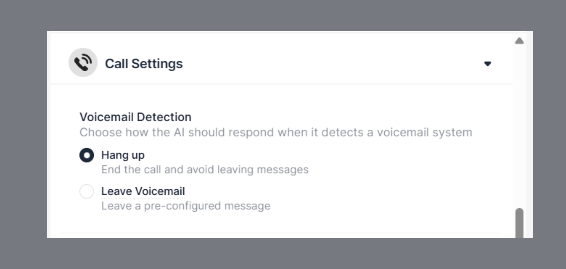 Voicemaildetection