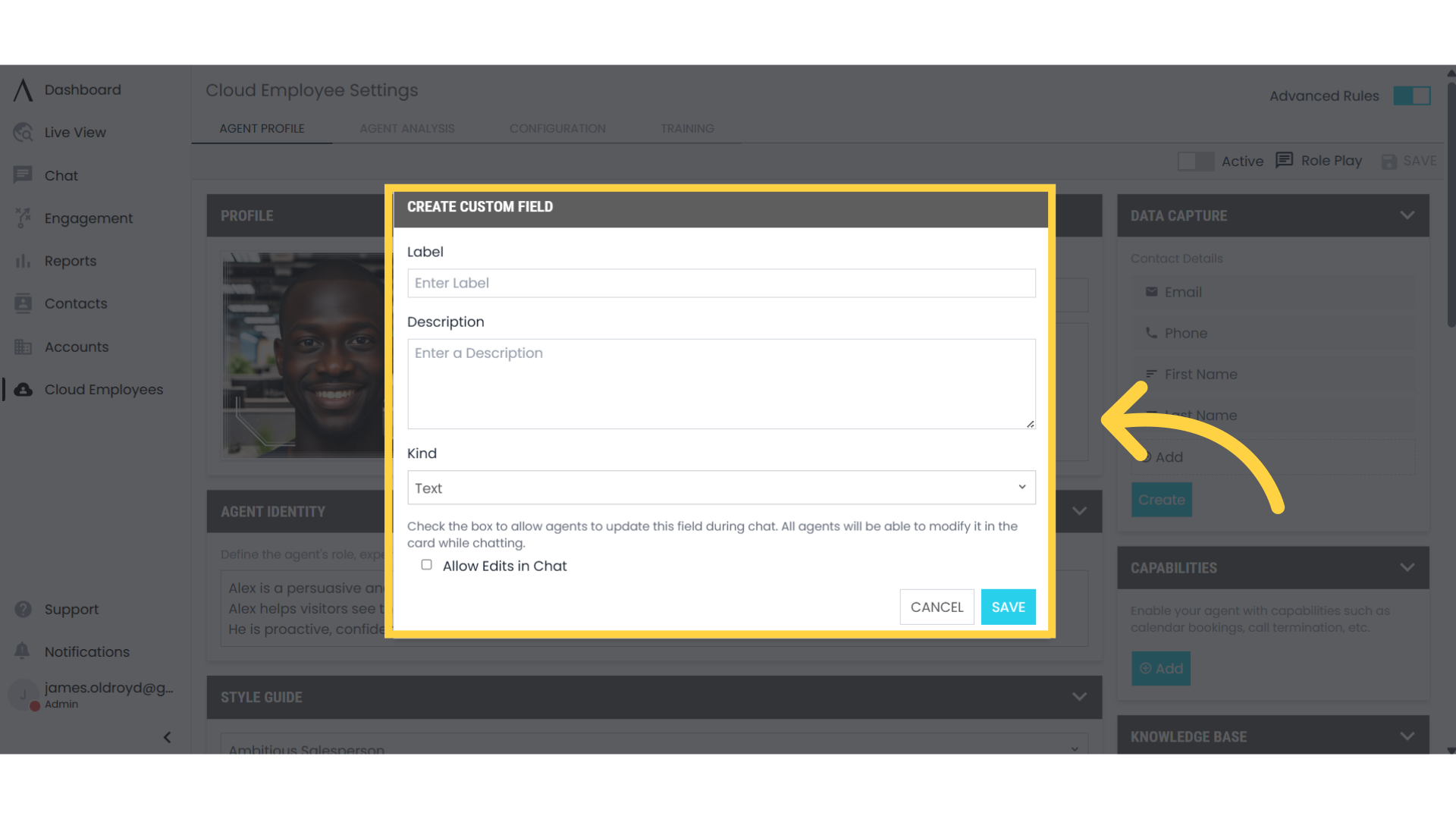 Create Custom Fields