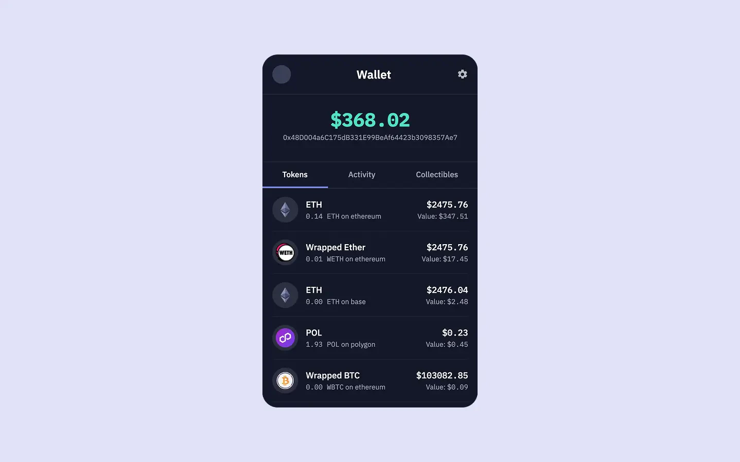 Build a Realtime Wallet - Sim by Dune