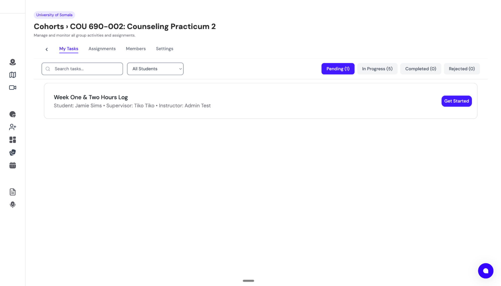 Cohort Dashboard