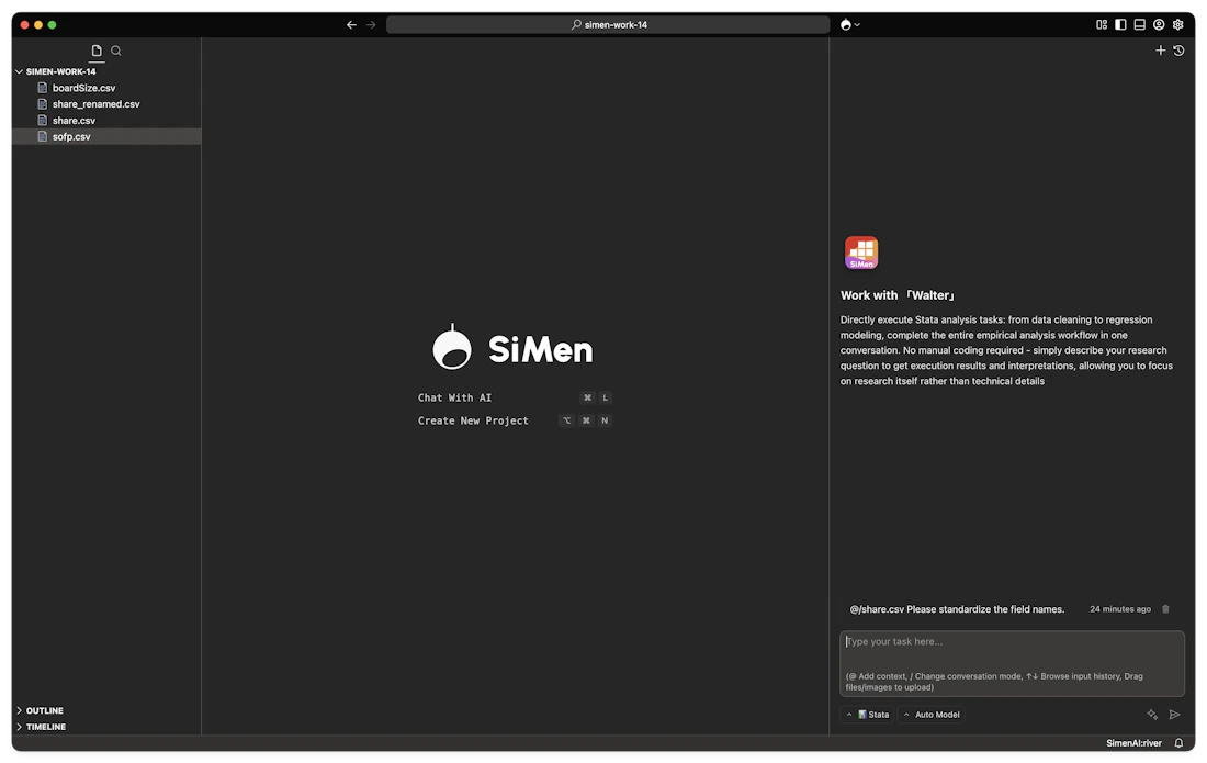 👏 Welcome to Simen AI - Simen AI