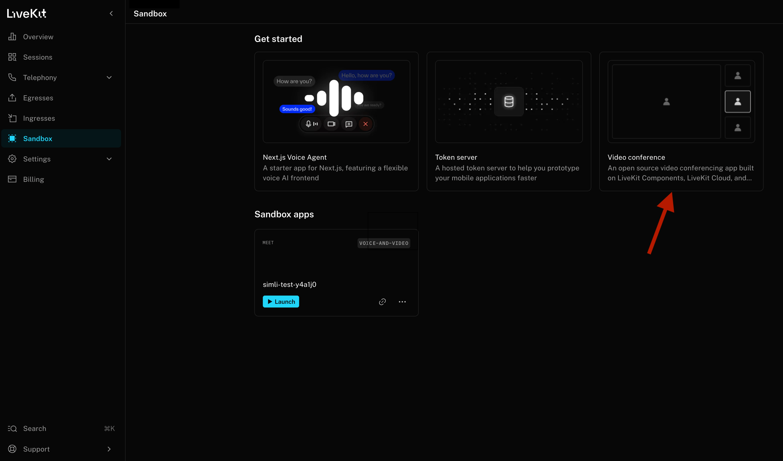 Livekit - Simli