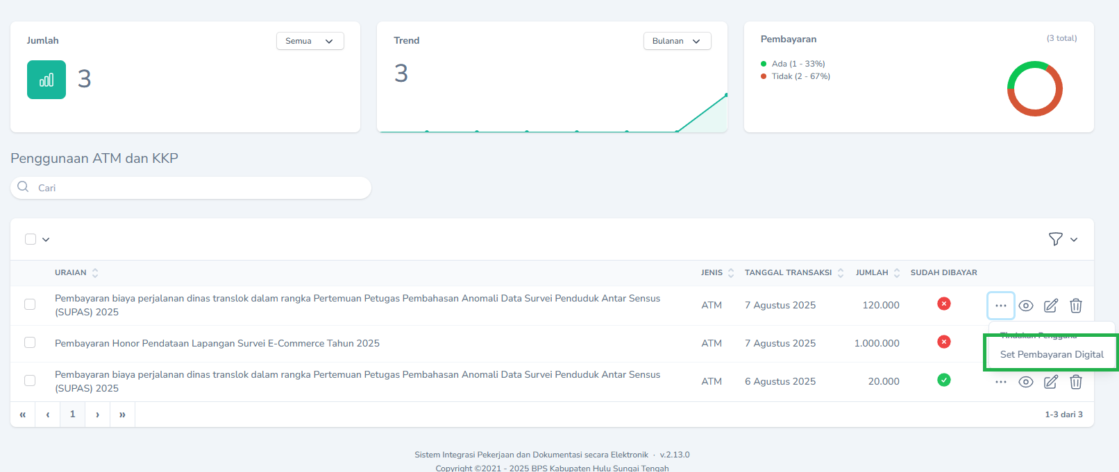 Bayar Digital Payment