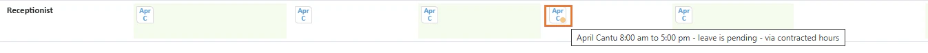 69f0083298badbaeeb6b7da9 Pending Leave Roster