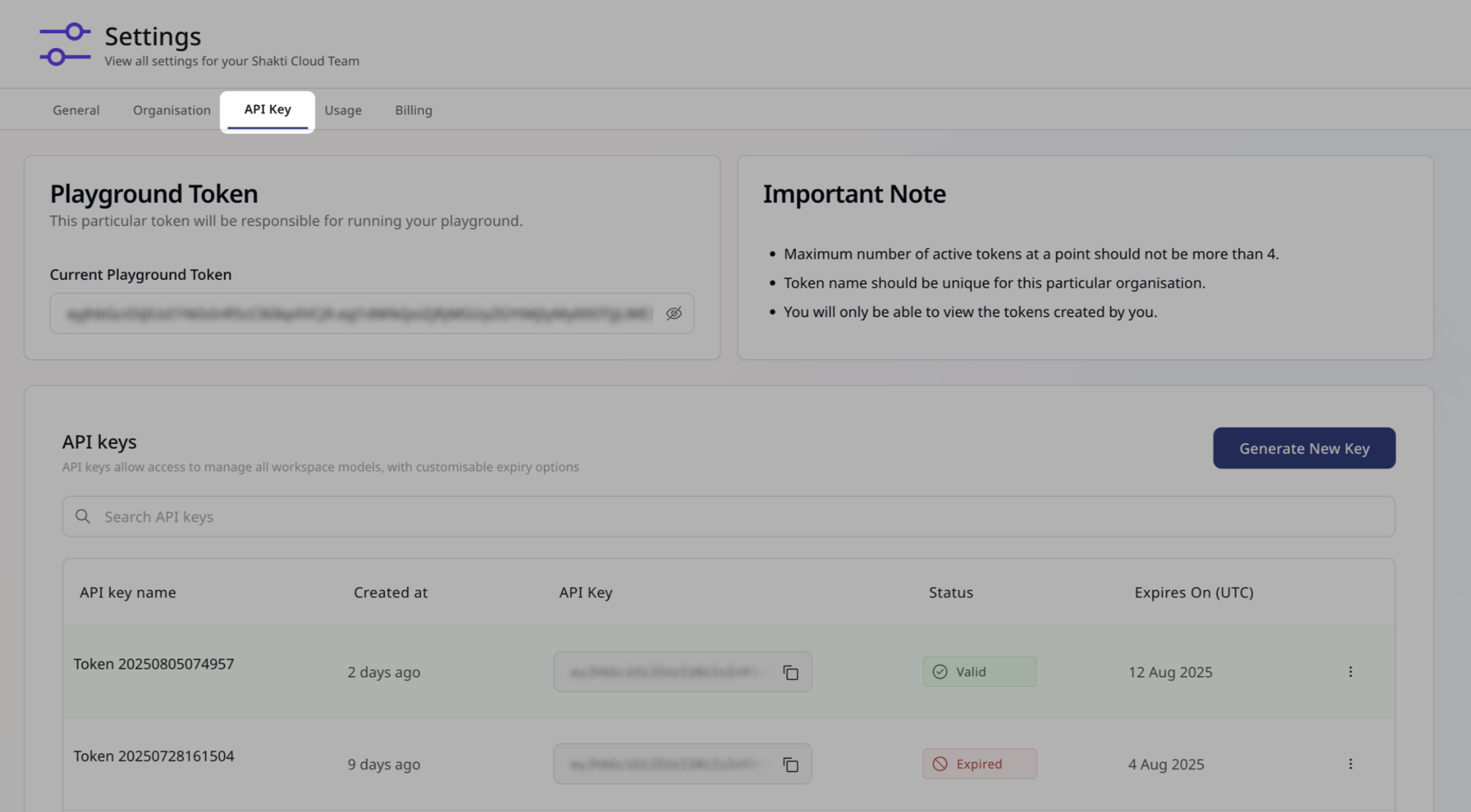 Api Keys Expire API Keys - Documentation