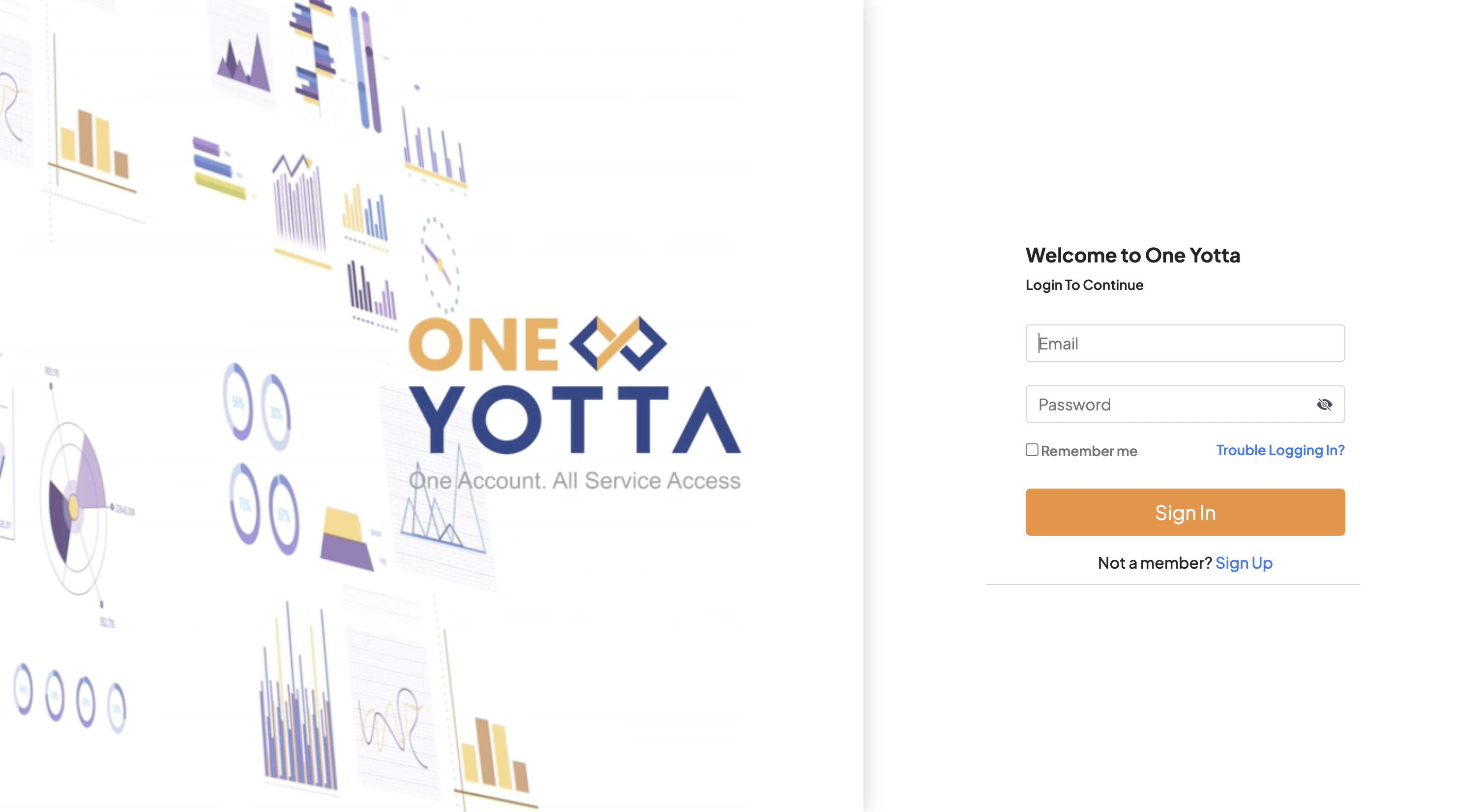 Login screen for Shakti Studio platform
