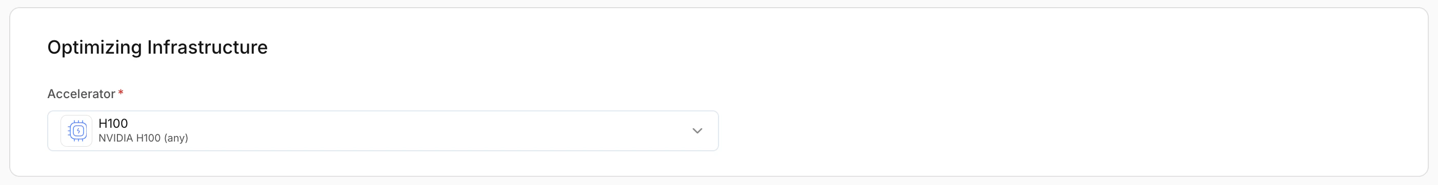 Optimising infrastructure section with Shakti Studio Cloud