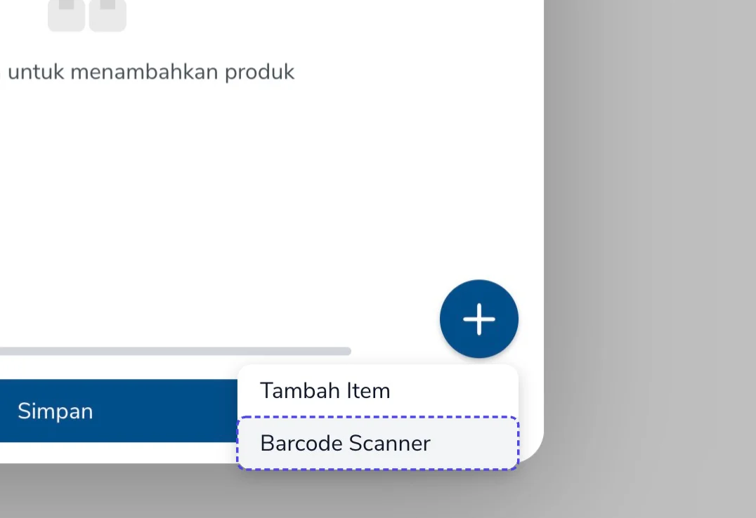 Pilih Barcode Scanner