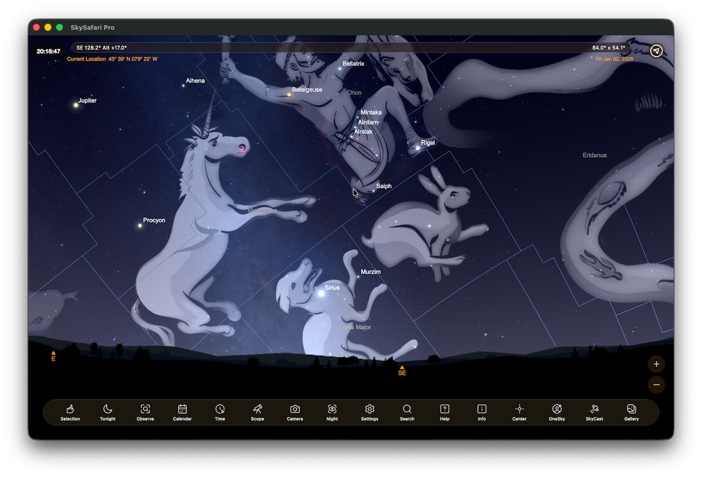 Constellations Help - SkySafari Pro 8 Help