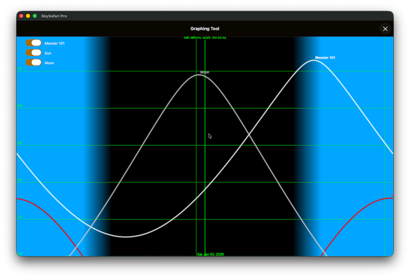 Graph Object Help - SkySafari Pro 8 Help