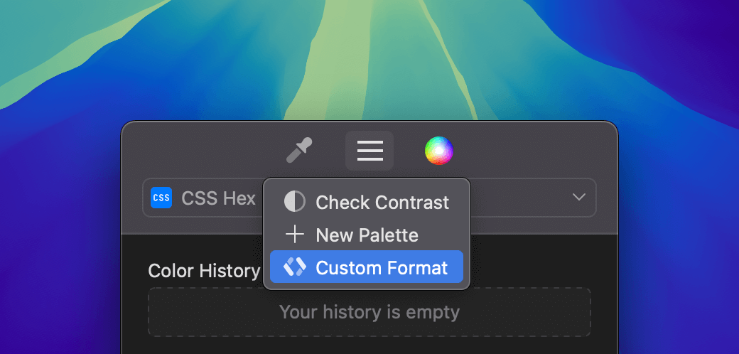custom-formats-menu