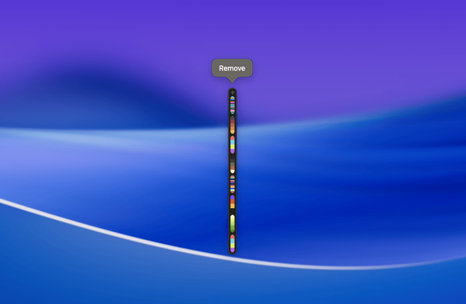color-dock-hide