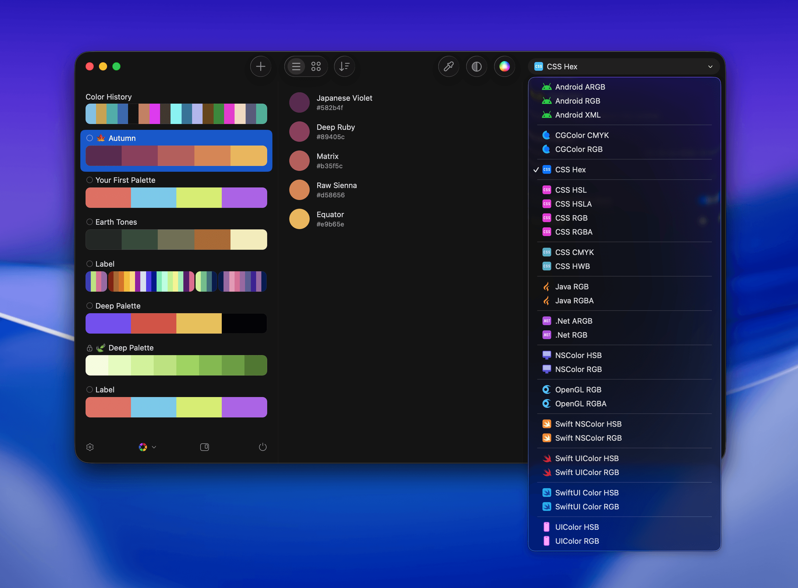 color-formats