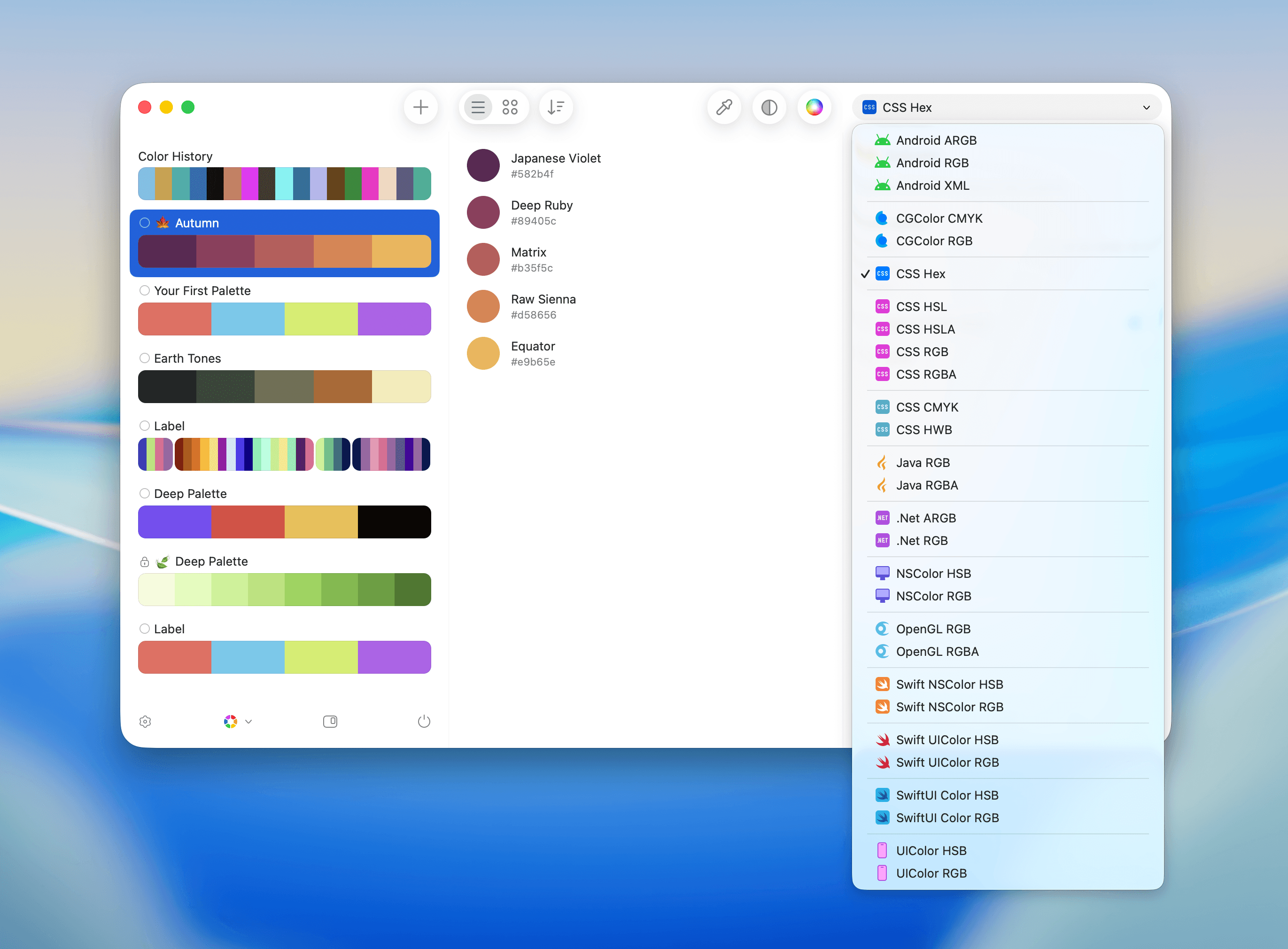 color-formats