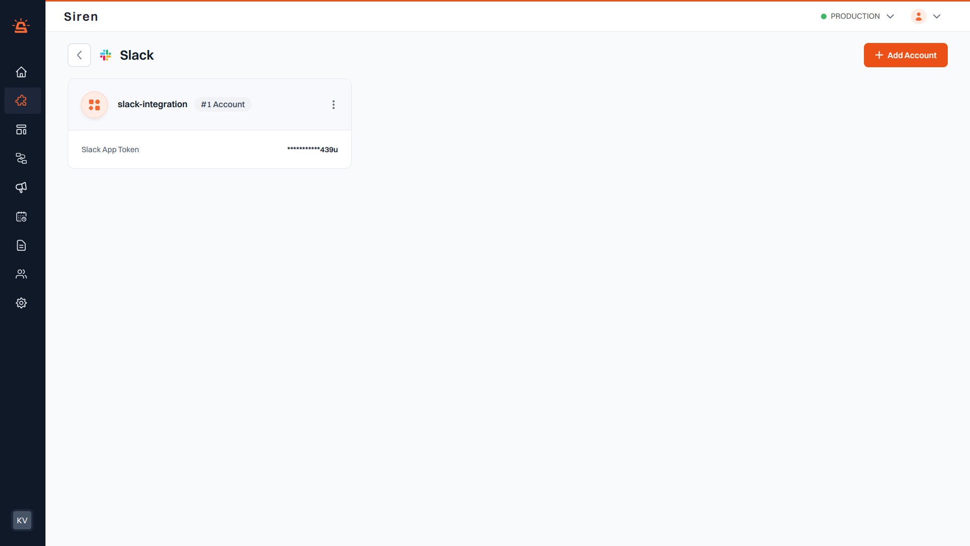 Slack integration