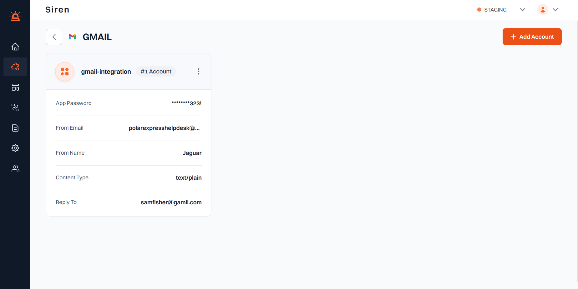 gmail integration screenshot